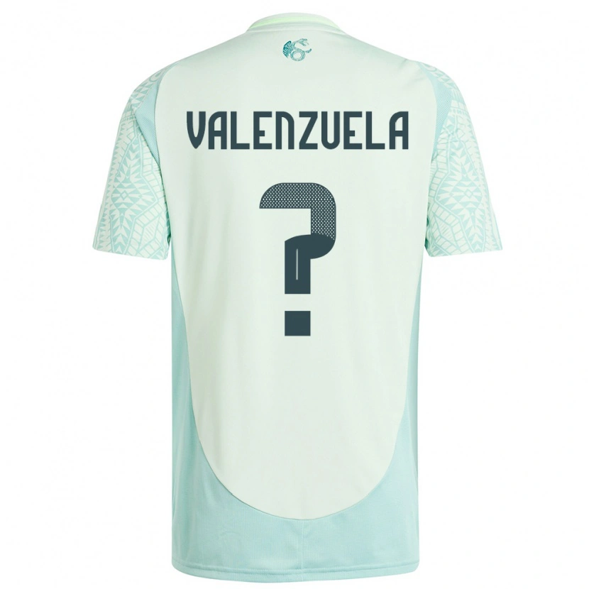 Danxen Damen Mexiko Francisco Valenzuela #0 Leinengrün Auswärtstrikot Trikot 24-26 T-Shirt Schweiz