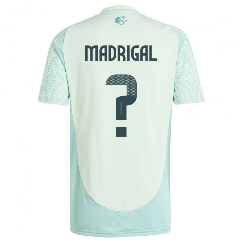 Danxen Damen Mexiko David Madrigal #0 Leinengrün Auswärtstrikot Trikot 24-26 T-Shirt Schweiz
