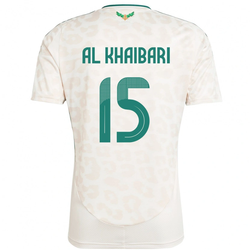 Danxen Damen Saudi-Arabien Abdullah Al-Khaibari #15 Weiß Auswärtstrikot Trikot 24-26 T-Shirt Schweiz