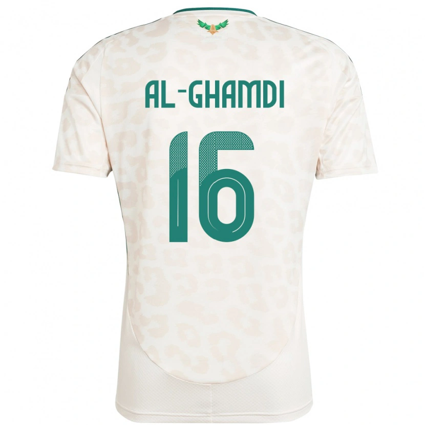 Danxen Damen Saudi-Arabien Faisal Al-Ghamdi #16 Weiß Auswärtstrikot Trikot 24-26 T-Shirt Schweiz