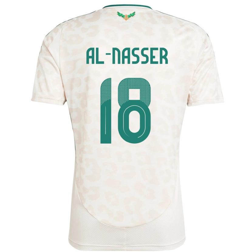 Danxen Damen Saudi-Arabien Saad Al-Nasser #18 Weiß Auswärtstrikot Trikot 24-26 T-Shirt Schweiz