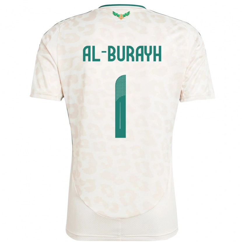 Danxen Damen Saudi-Arabien Mahmoud Al-Burayh #1 Weiß Auswärtstrikot Trikot 24-26 T-Shirt Schweiz