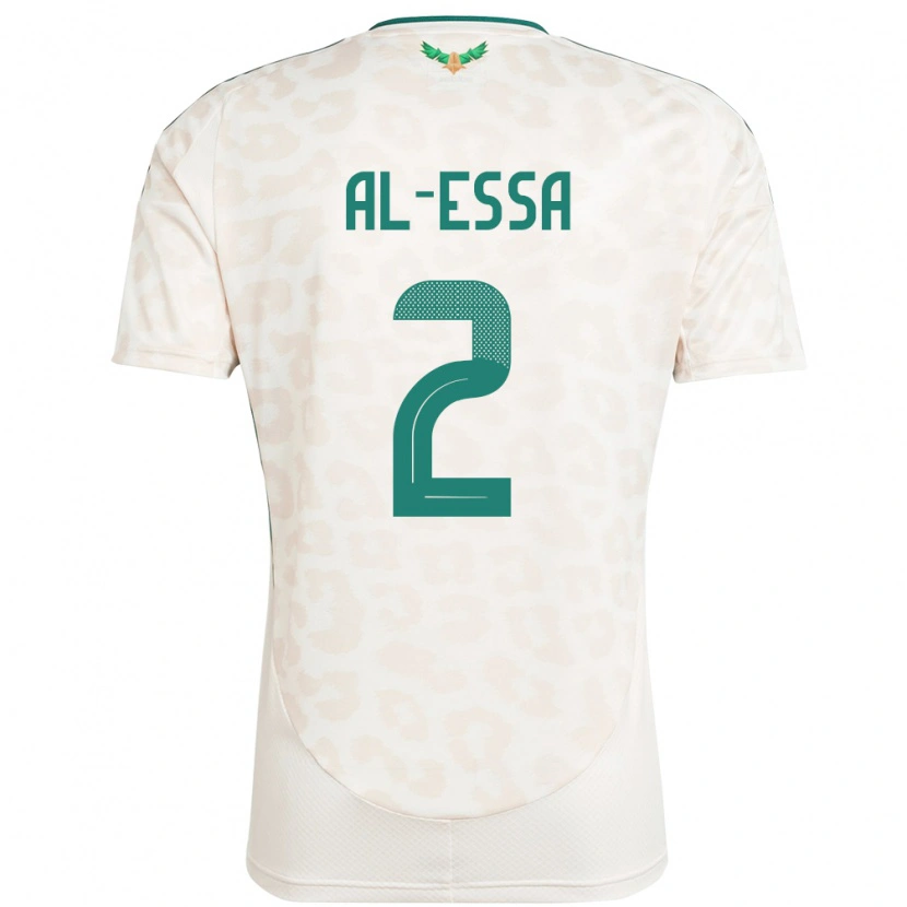 Danxen Damen Saudi-Arabien Sultan Al-Essa #2 Weiß Auswärtstrikot Trikot 24-26 T-Shirt Schweiz