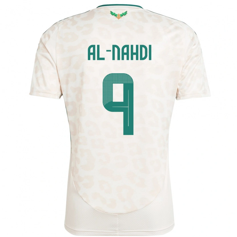 Danxen Damen Saudi-Arabien Youssef Al-Nahdi #9 Weiß Auswärtstrikot Trikot 24-26 T-Shirt Schweiz
