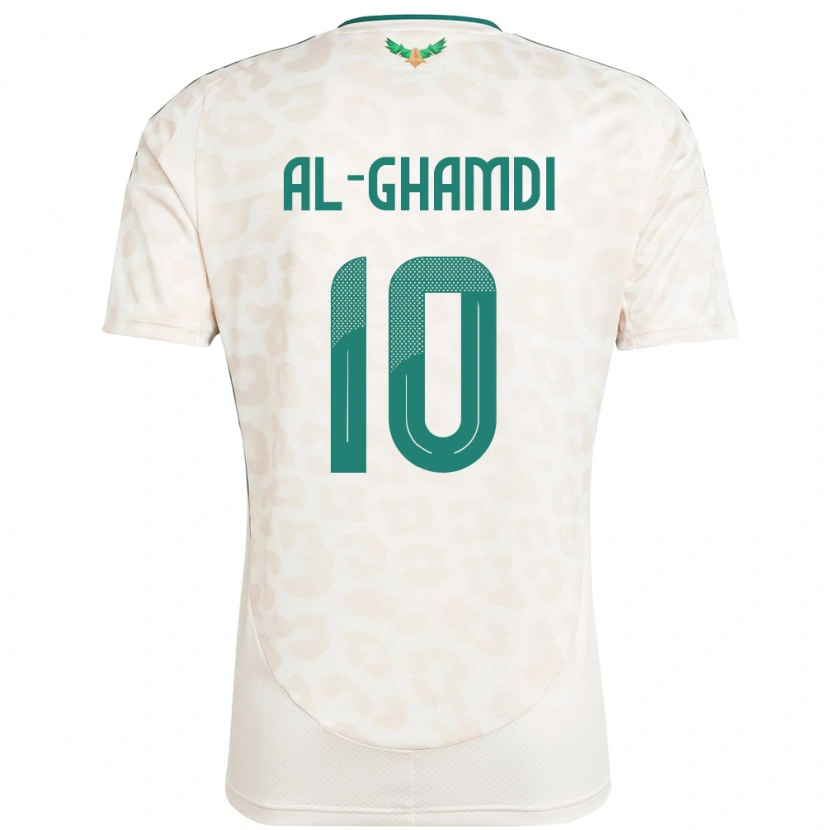 Danxen Damen Saudi-Arabien Ziyad Al-Ghamdi #10 Weiß Auswärtstrikot Trikot 24-26 T-Shirt Schweiz
