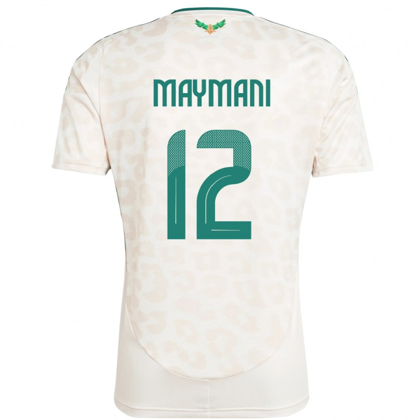 Danxen Damen Saudi-Arabien Ammar Maymani #12 Weiß Auswärtstrikot Trikot 24-26 T-Shirt Schweiz