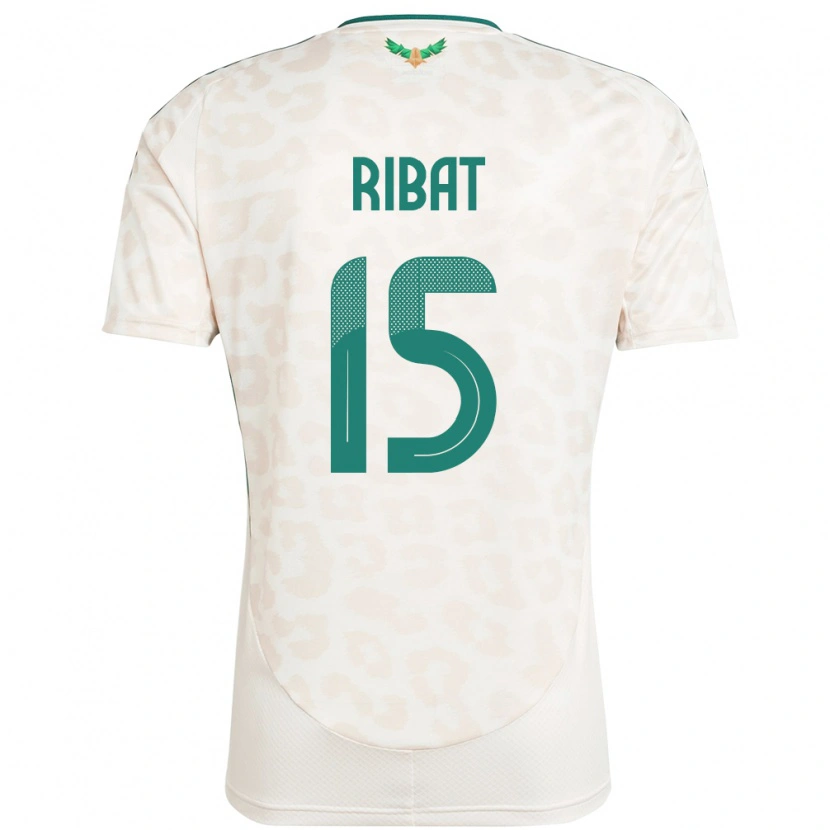 Danxen Damen Saudi-Arabien Abdulaziz Ribat #15 Weiß Auswärtstrikot Trikot 24-26 T-Shirt Schweiz