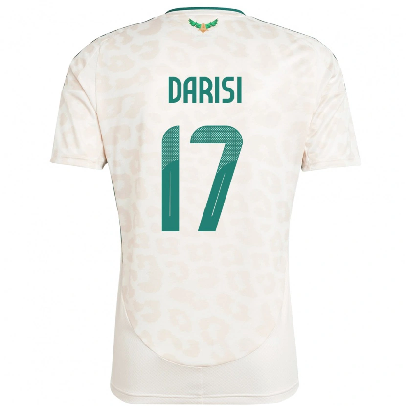 Danxen Damen Saudi-Arabien Abdulkarim Darisi #17 Weiß Auswärtstrikot Trikot 24-26 T-Shirt Schweiz