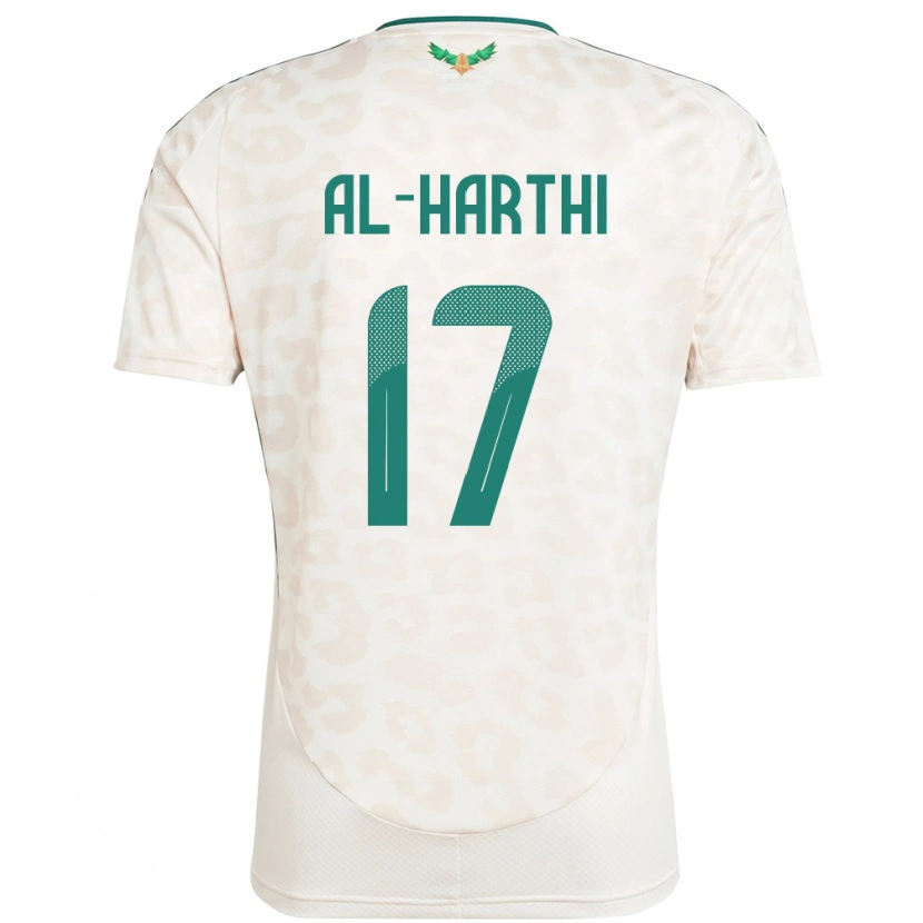 Danxen Damen Saudi-Arabien Adel Al-Harthi #17 Weiß Auswärtstrikot Trikot 24-26 T-Shirt Schweiz