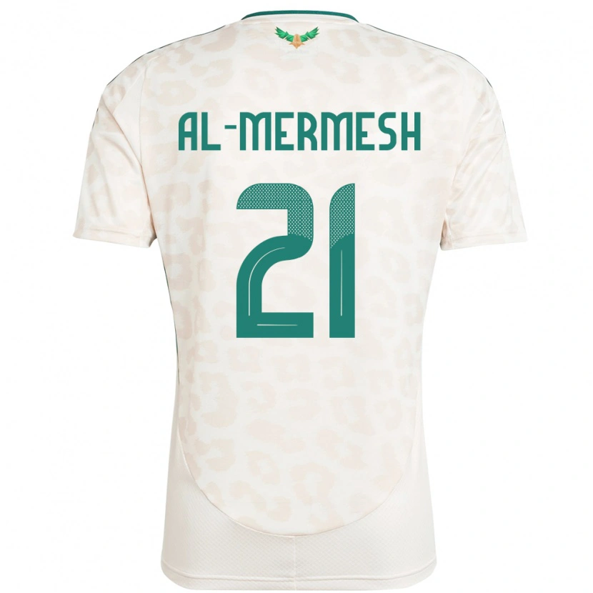 Danxen Damen Saudi-Arabien Osama Al-Mermesh #21 Weiß Auswärtstrikot Trikot 24-26 T-Shirt Schweiz