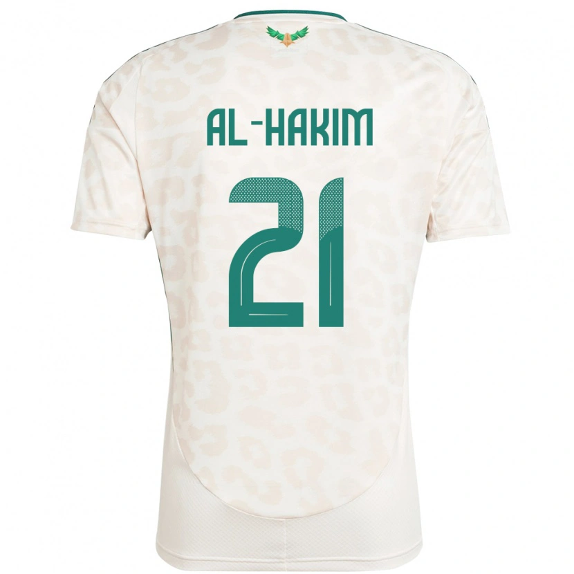Danxen Damen Saudi-Arabien Mohammed Al-Hakim #21 Weiß Auswärtstrikot Trikot 24-26 T-Shirt Schweiz