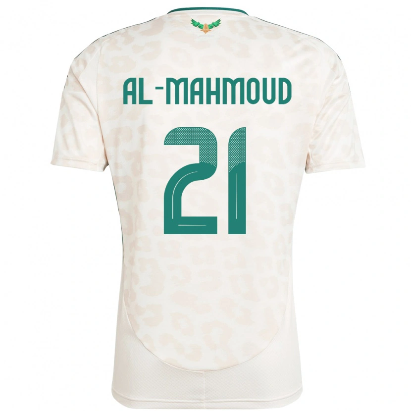 Danxen Damen Saudi-Arabien Mohammed Al-Mahmoud #21 Weiß Auswärtstrikot Trikot 24-26 T-Shirt Schweiz