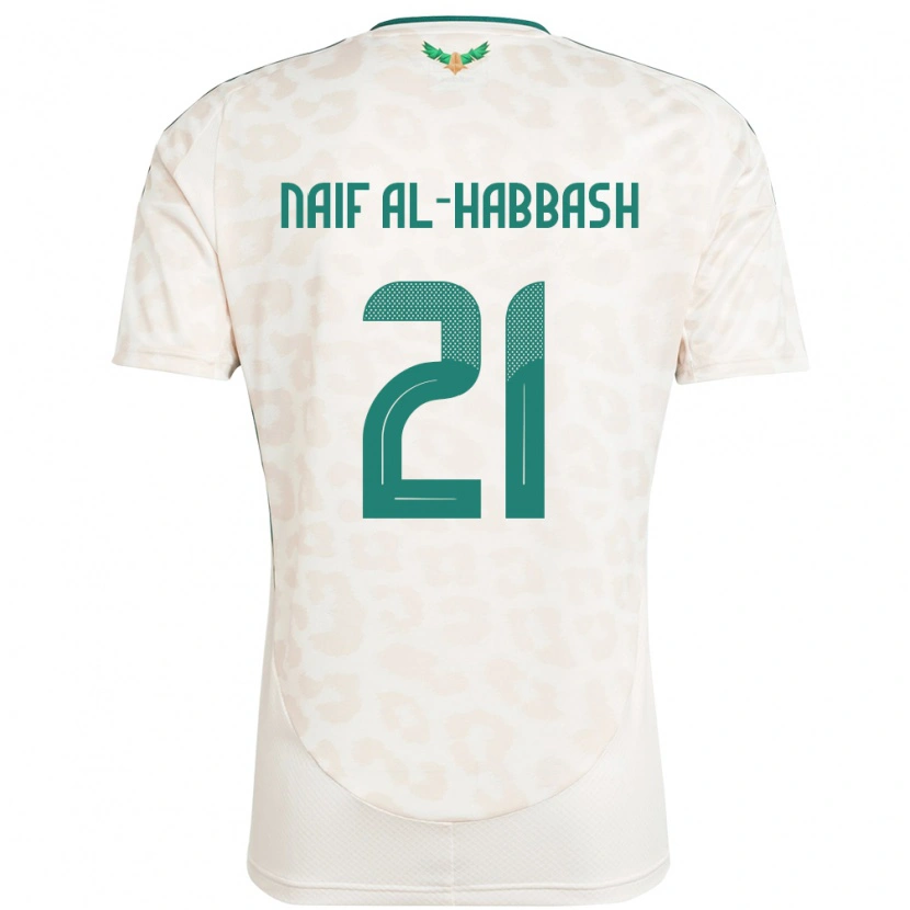Danxen Damen Saudi-Arabien Azzam Naif Al-Habbash #21 Weiß Auswärtstrikot Trikot 24-26 T-Shirt Schweiz
