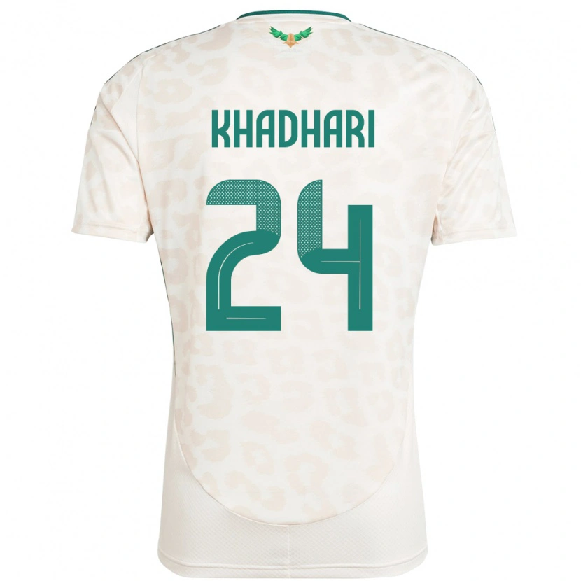 Danxen Damen Saudi-Arabien Murad Khadhari #24 Weiß Auswärtstrikot Trikot 24-26 T-Shirt Schweiz
