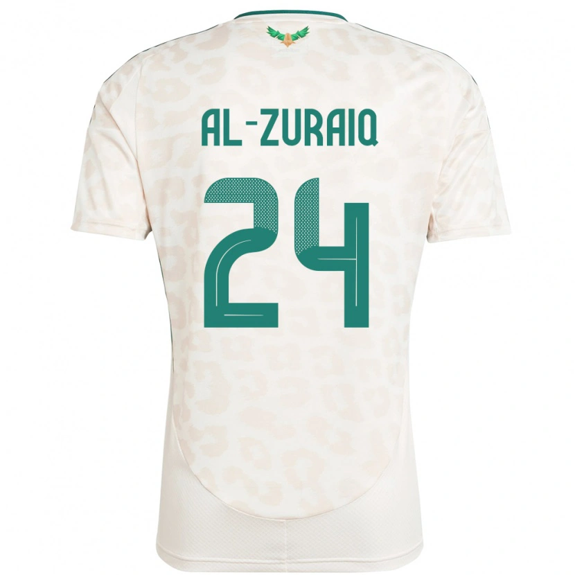 Danxen Damen Saudi-Arabien Saeed Ibrahim Al-Zuraiq #24 Weiß Auswärtstrikot Trikot 24-26 T-Shirt Schweiz