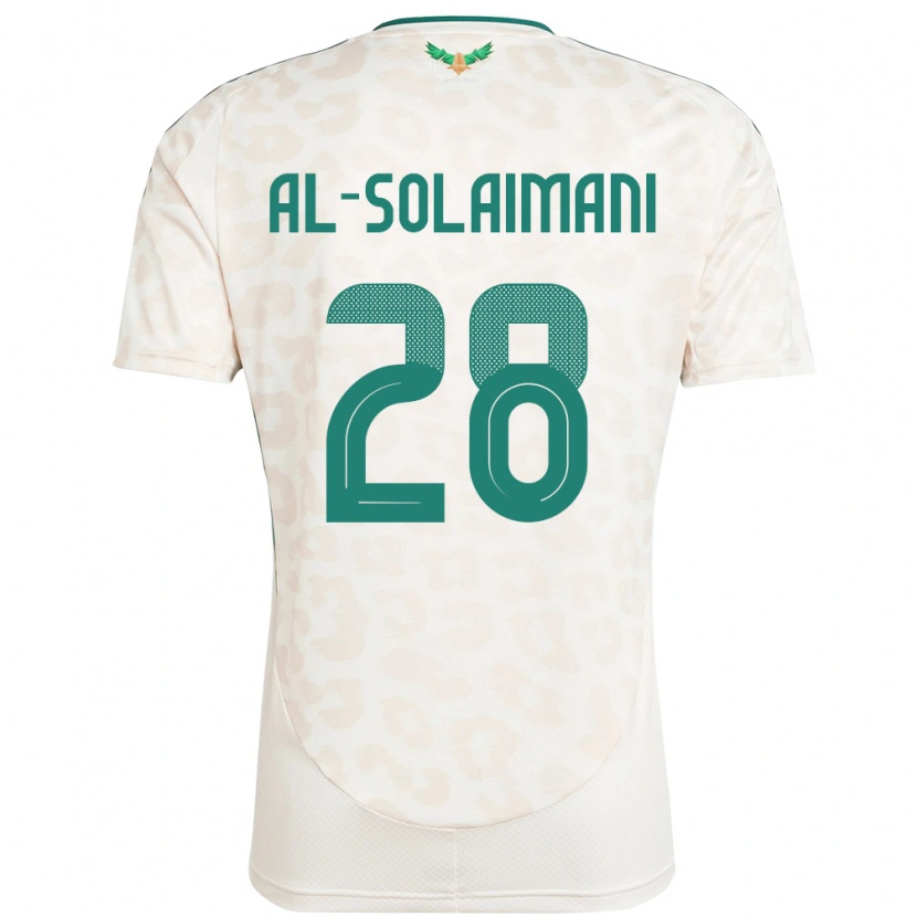 Danxen Damen Saudi-Arabien Solaiman Al-Solaimani #28 Weiß Auswärtstrikot Trikot 24-26 T-Shirt Schweiz