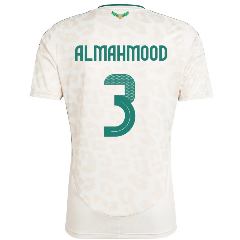 Danxen Damen Saudi-Arabien Mohammed Almahmood #3 Weiß Auswärtstrikot Trikot 24-26 T-Shirt Schweiz