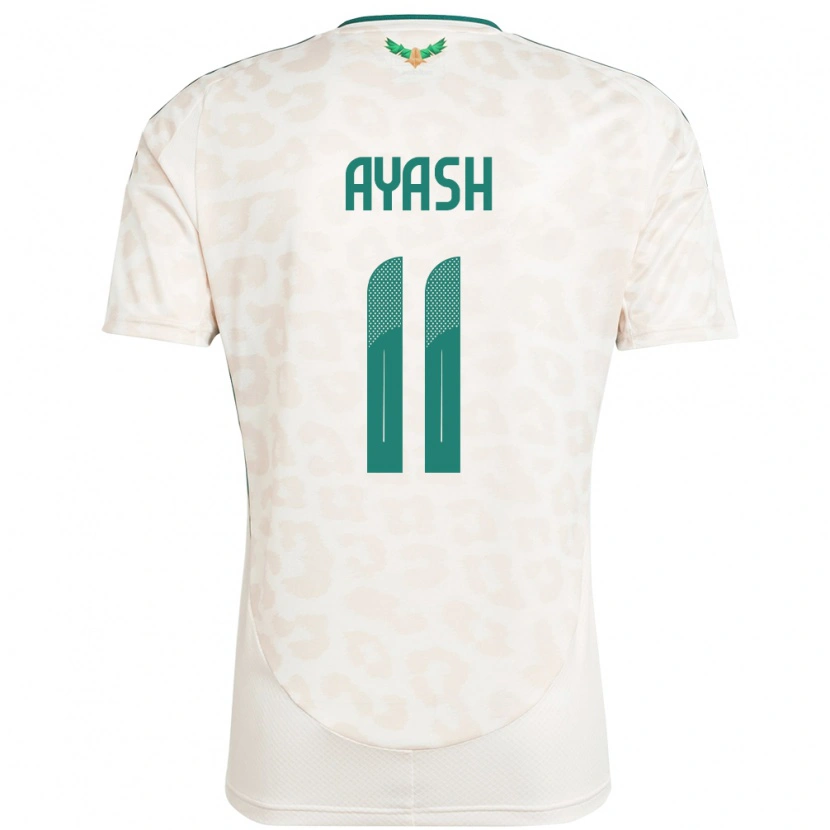 Danxen Damen Saudi-Arabien Ziyad Ayash #11 Weiß Auswärtstrikot Trikot 24-26 T-Shirt Schweiz