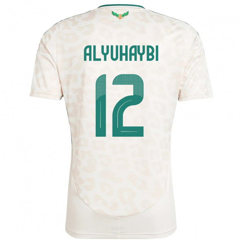 Danxen Damen Saudi-Arabien Ammar Alyuhaybi #12 Weiß Auswärtstrikot Trikot 24-26 T-Shirt Schweiz