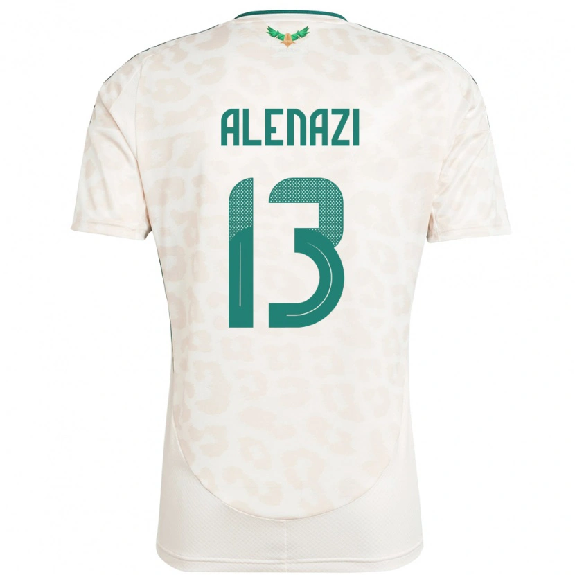Danxen Damen Saudi-Arabien Abdullah Alenazi #13 Weiß Auswärtstrikot Trikot 24-26 T-Shirt Schweiz