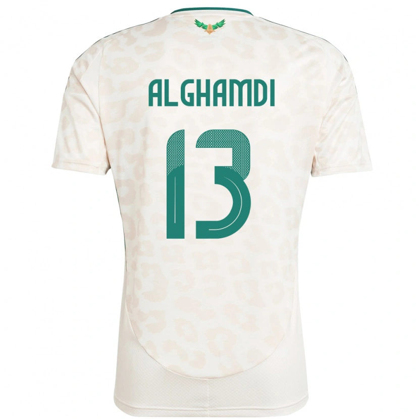 Danxen Damen Saudi-Arabien Hazzaa Alghamdi #13 Weiß Auswärtstrikot Trikot 24-26 T-Shirt Schweiz