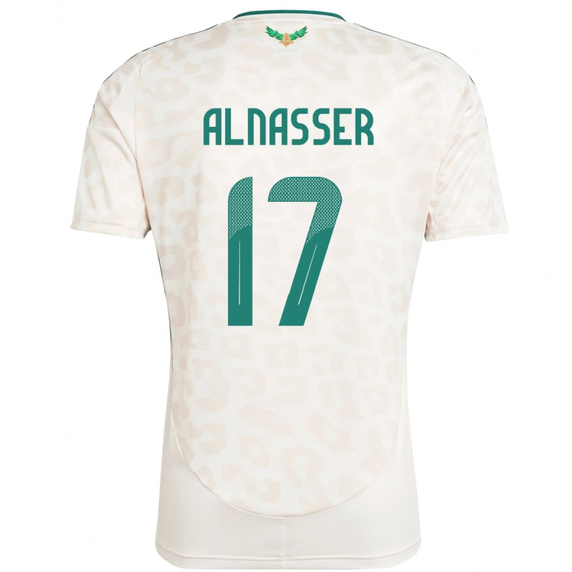 Danxen Damen Saudi-Arabien Saad Alnasser #17 Weiß Auswärtstrikot Trikot 24-26 T-Shirt Schweiz