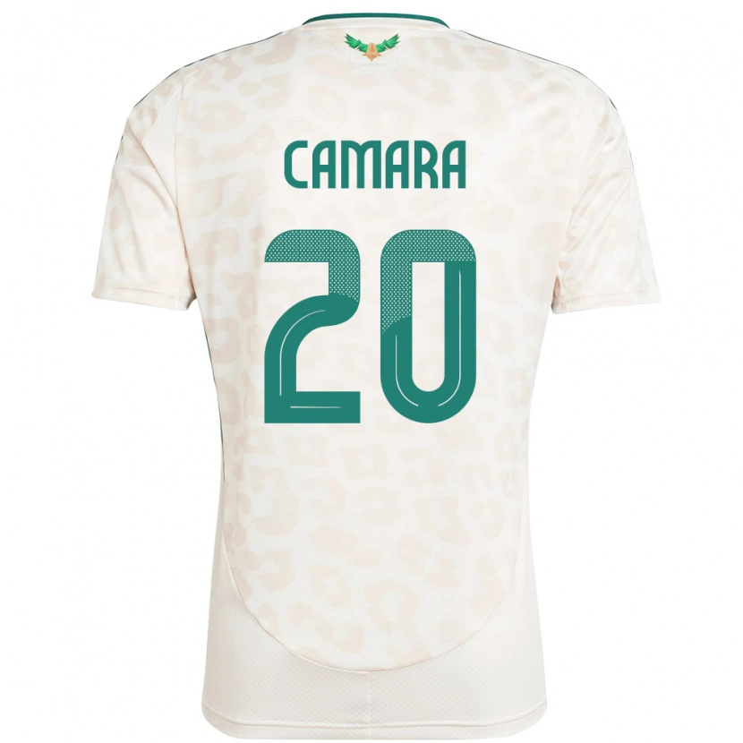 Danxen Damen Saudi-Arabien Haroune Camara #20 Weiß Auswärtstrikot Trikot 24-26 T-Shirt Schweiz