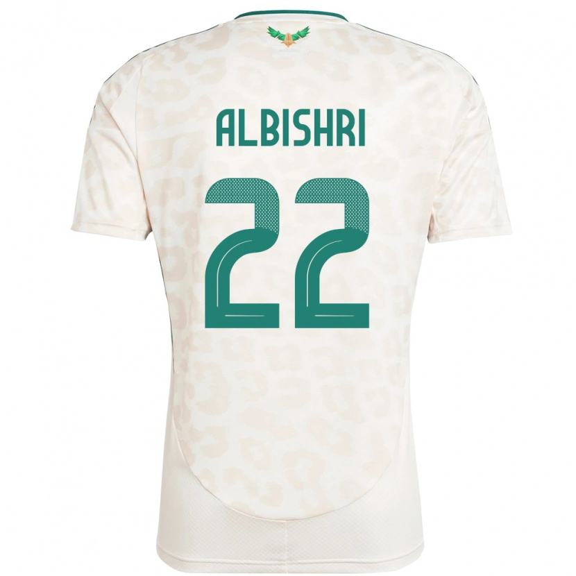 Danxen Damen Saudi-Arabien Nawaf Albishri #22 Weiß Auswärtstrikot Trikot 24-26 T-Shirt Schweiz