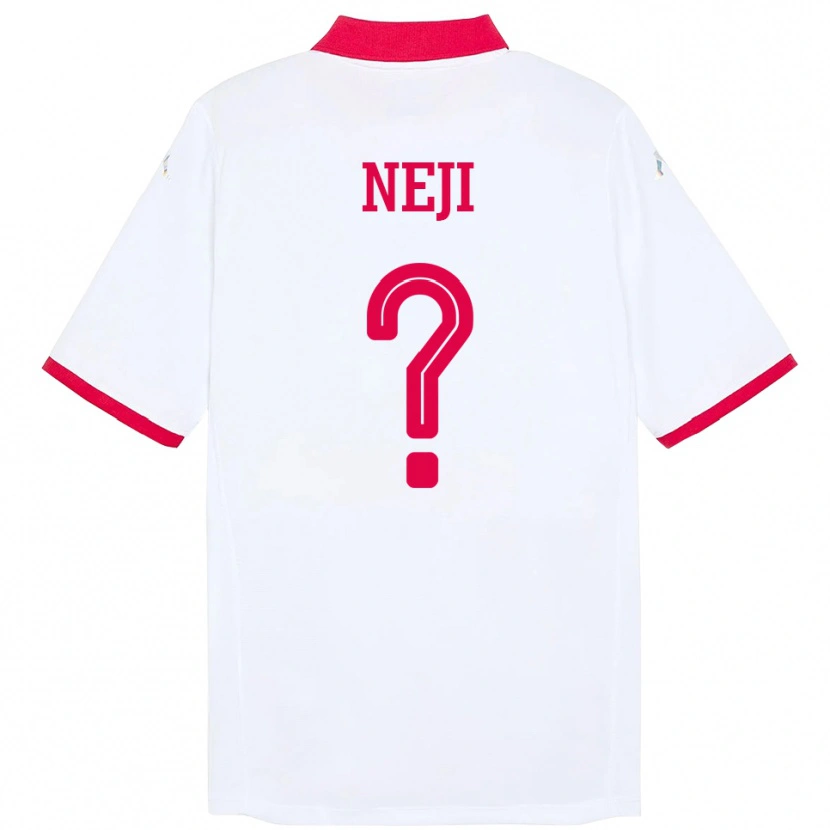 Danxen Damen Tunesien Fares Neji #0 Weiß Auswärtstrikot Trikot 24-26 T-Shirt Schweiz