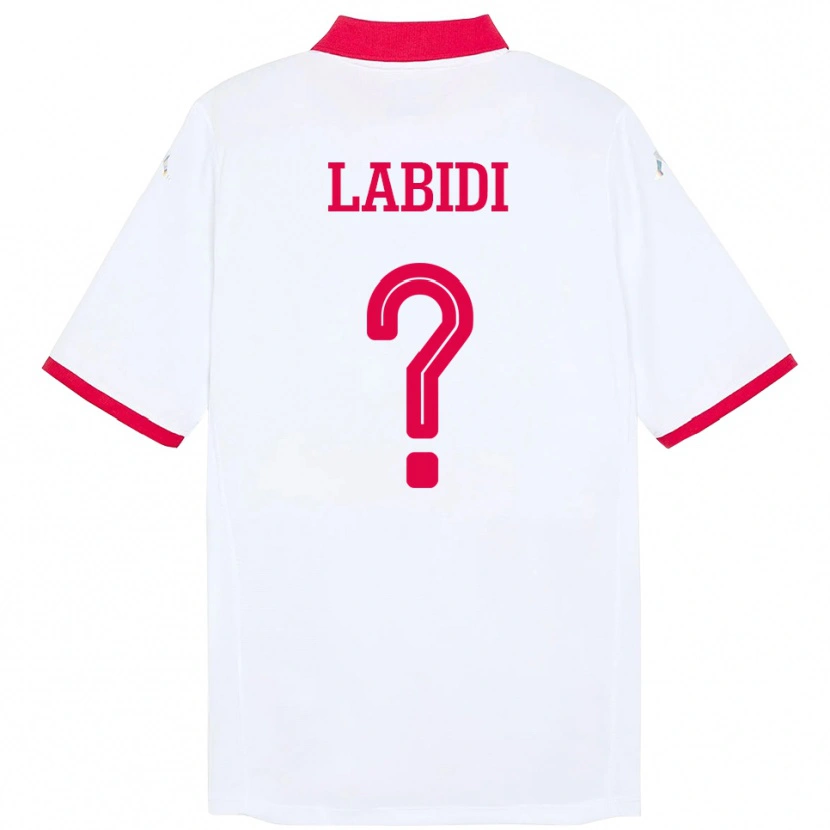 Danxen Damen Tunesien Hamdi Labidi #0 Weiß Auswärtstrikot Trikot 24-26 T-Shirt Schweiz