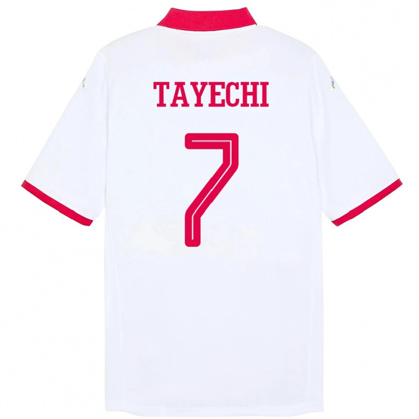 Danxen Damen Tunesien Fedi Tayechi #7 Weiß Auswärtstrikot Trikot 24-26 T-Shirt Schweiz