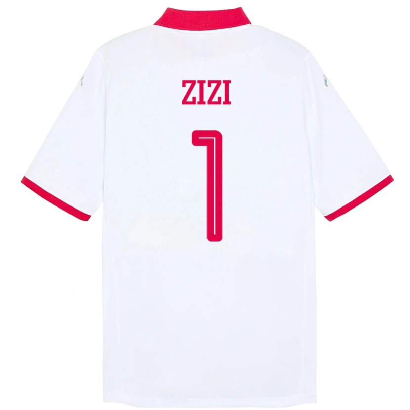 Danxen Damen Tunesien Nesrine Zizi #1 Weiß Auswärtstrikot Trikot 24-26 T-Shirt Schweiz