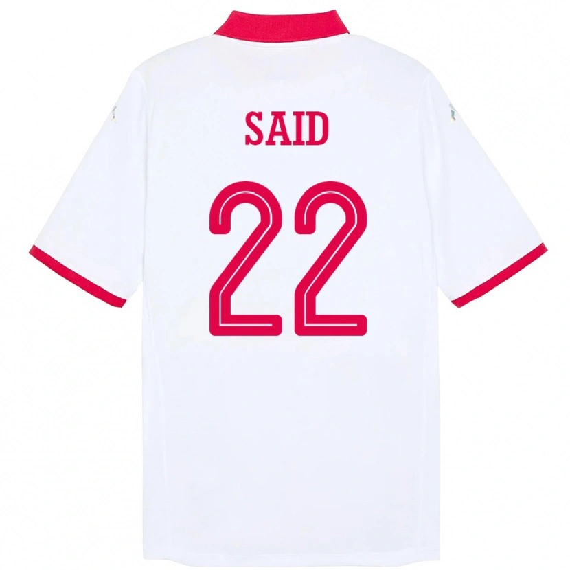 Danxen Damen Tunesien Bechir Ben Said #22 Weiß Auswärtstrikot Trikot 24-26 T-Shirt Schweiz