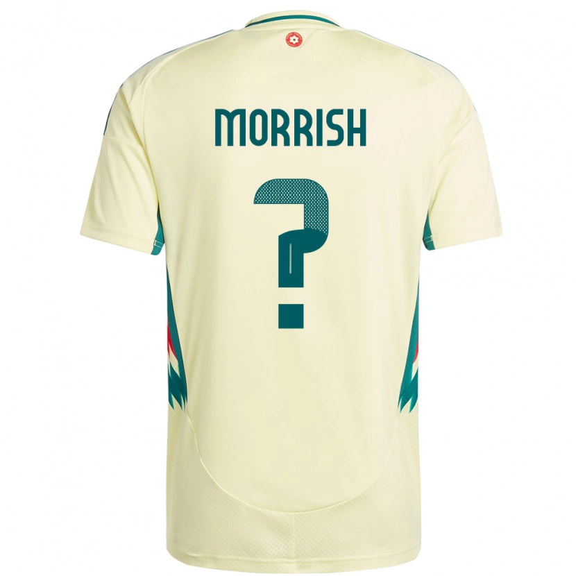 Danxen Damen Wales Rhys Morrish #0 Beige Gelb Auswärtstrikot Trikot 24-26 T-Shirt Schweiz