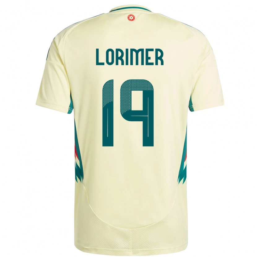 Danxen Damen Wales Archie Lorimer #19 Beige Gelb Auswärtstrikot Trikot 24-26 T-Shirt Schweiz
