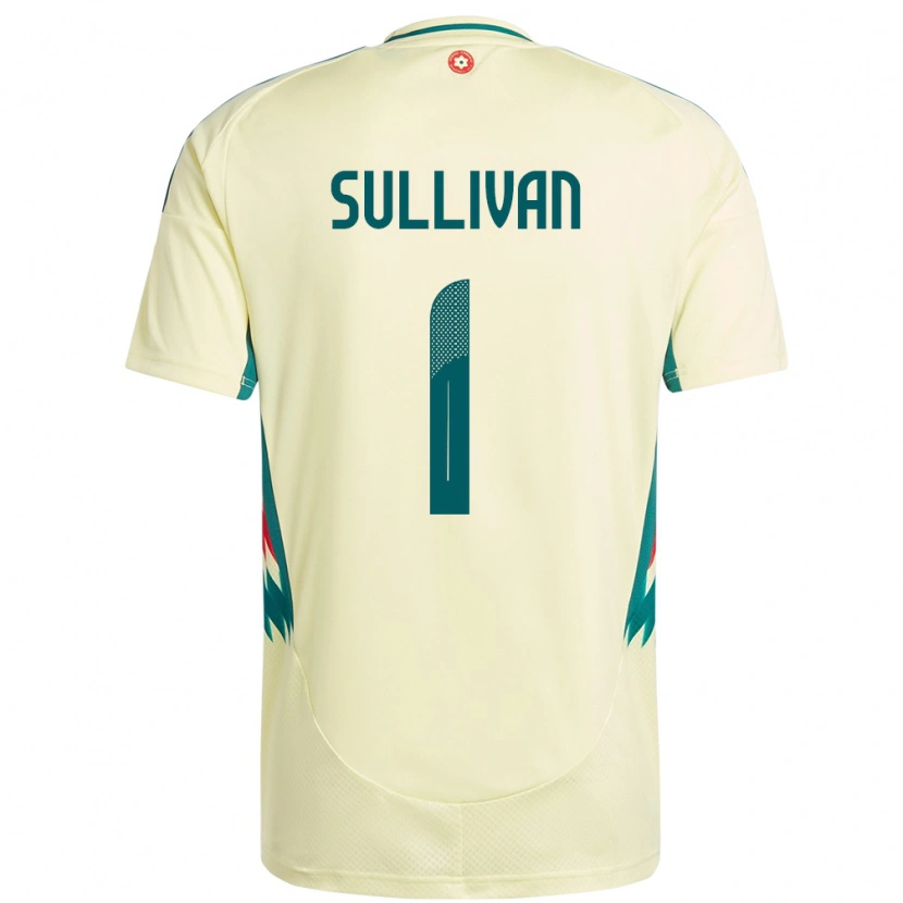 Danxen Damen Wales Laura O Sullivan #1 Beige Gelb Auswärtstrikot Trikot 24-26 T-Shirt Schweiz