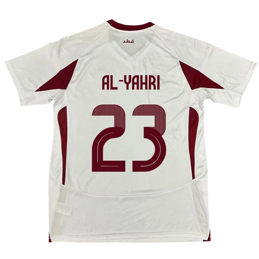 Danxen Damen Katar Nawaf Al-Yahri #23 Weiß Auswärtstrikot Trikot 24-26 T-Shirt Schweiz