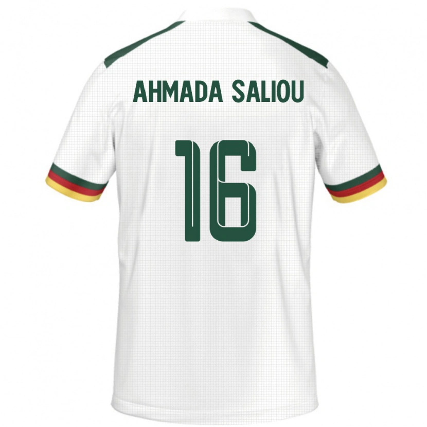 Danxen Damen Kamerun Mamoudou Ahmada Saliou #16 Weiß Auswärtstrikot Trikot 24-26 T-Shirt Schweiz
