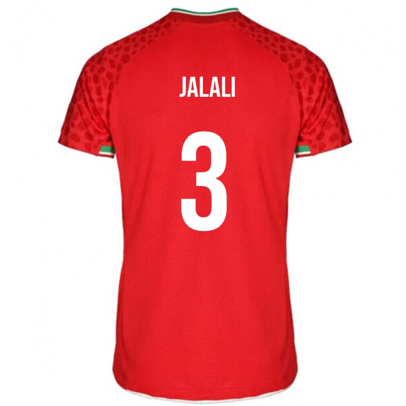 Danxen Damen Iran Ahmadreza Jalali #3 Rot Auswärtstrikot Trikot 24-26 T-Shirt Schweiz