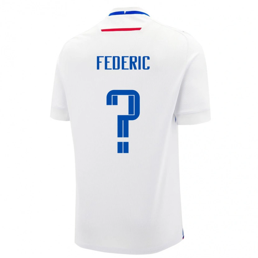 Danxen Damen Slowakei Filip Federic #0 Weiß Auswärtstrikot Trikot 24-26 T-Shirt Schweiz