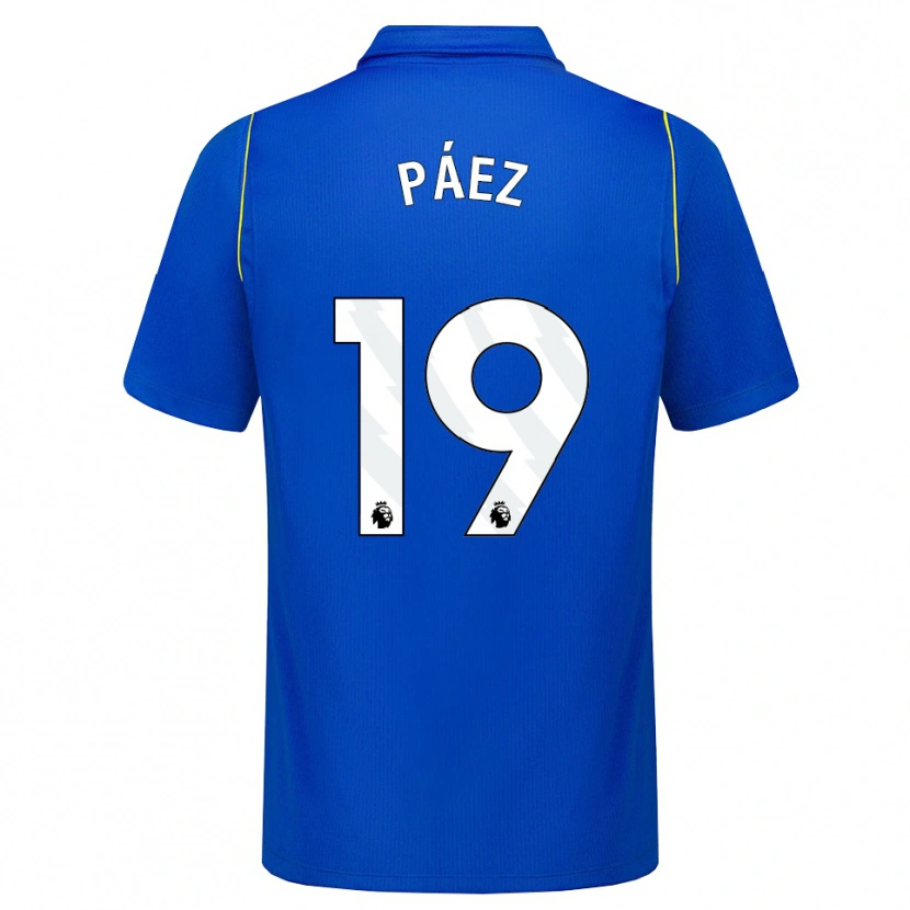 Danxen Damen Kendry Páez #19 Blau Gelb Heimtrikot Trikot 2026/27 T-Shirt Schweiz