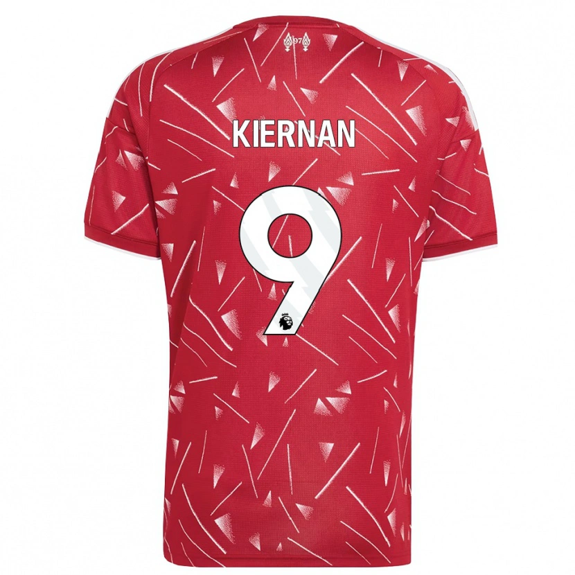 Danxen Damen Leanne Kiernan #9 Weiß Rot Heimtrikot Trikot 2026/27 T-Shirt Schweiz