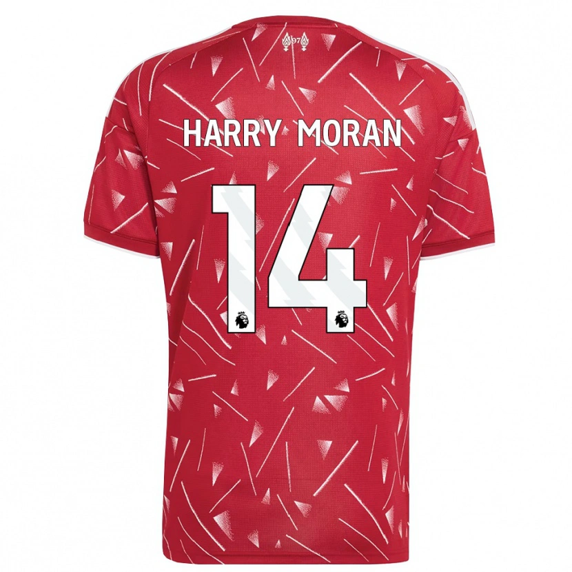 Danxen Damen Harry Moran #14 Weiß Rot Heimtrikot Trikot 2026/27 T-Shirt Schweiz