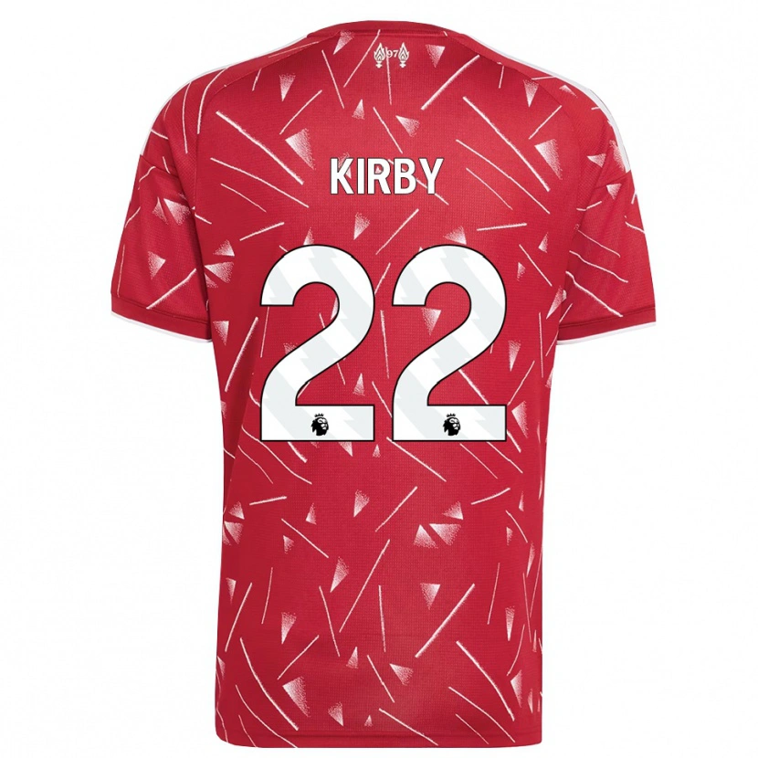 Danxen Damen Faye Kirby #22 Weiß Rot Heimtrikot Trikot 2026/27 T-Shirt Schweiz