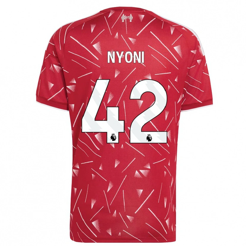 Danxen Damen Trey Nyoni #42 Weiß Rot Heimtrikot Trikot 2026/27 T-Shirt Schweiz
