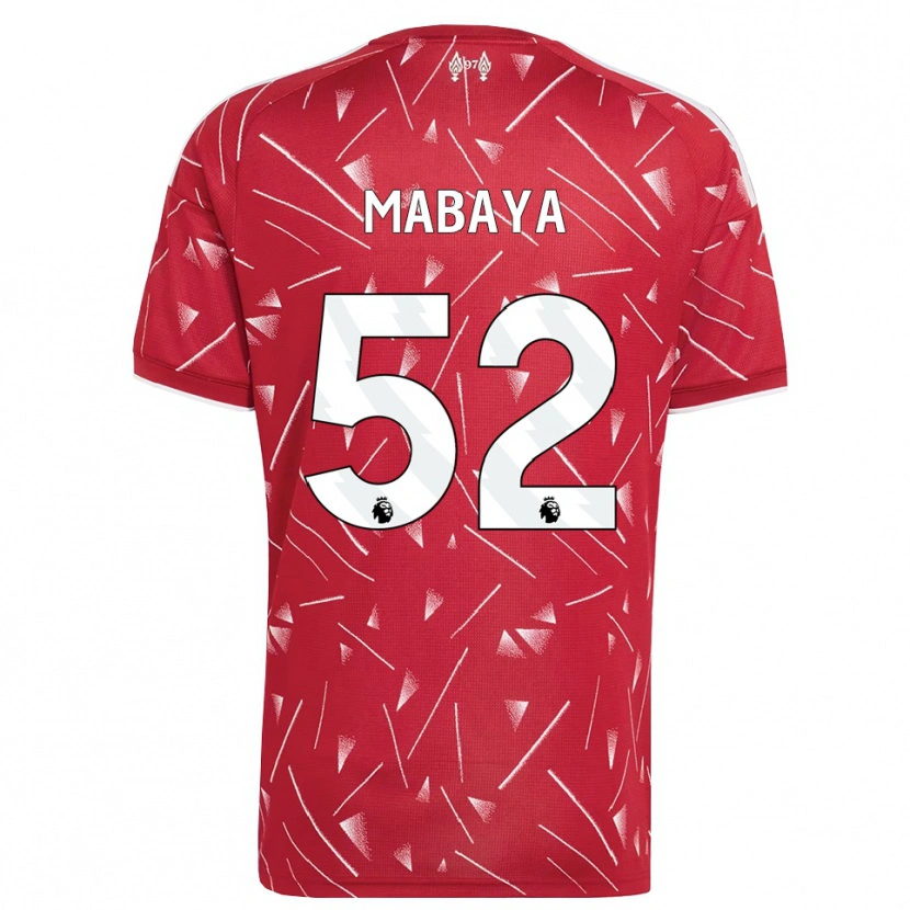 Danxen Damen Isaac Mabaya #52 Weiß Rot Heimtrikot Trikot 2026/27 T-Shirt Schweiz