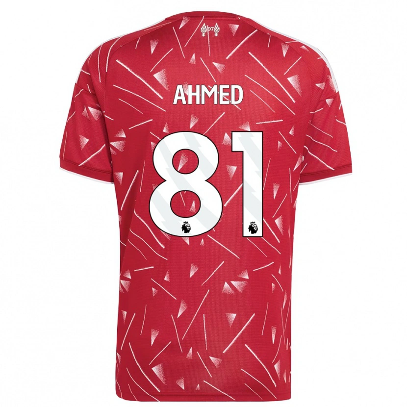 Danxen Damen Karim Ahmed #81 Weiß Rot Heimtrikot Trikot 2026/27 T-Shirt Schweiz