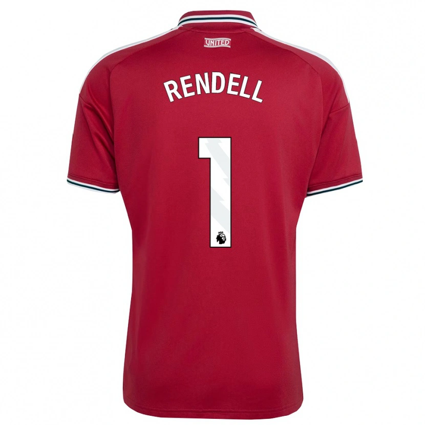 Danxen Damen Kayla Rendell #1 Rot Gelb Weiß Heimtrikot Trikot 2026/27 T-Shirt Schweiz