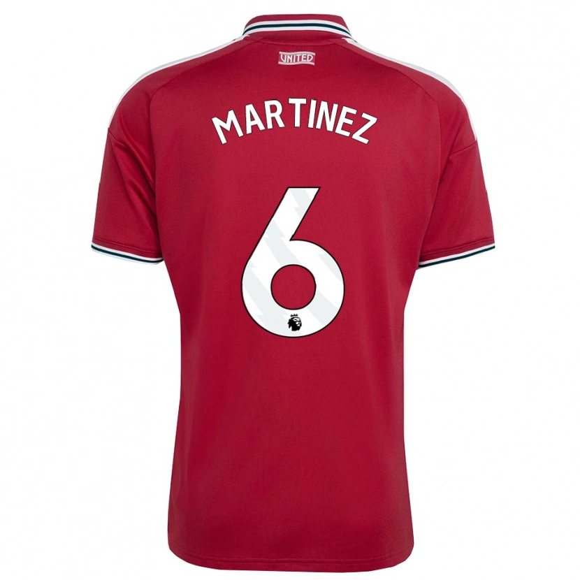 Danxen Damen Lisandro Martínez #6 Rot Gelb Weiß Heimtrikot Trikot 2026/27 T-Shirt Schweiz