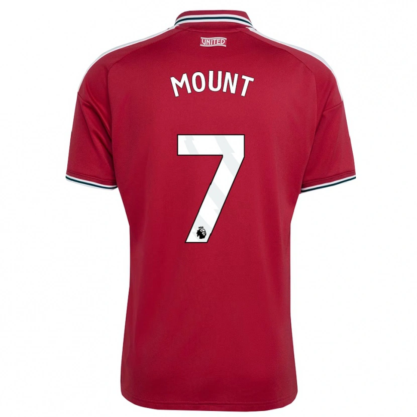 Danxen Damen Mason Mount #7 Rot Gelb Weiß Heimtrikot Trikot 2026/27 T-Shirt Schweiz